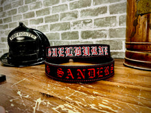 Load image into Gallery viewer, Firefighter Leather Helmet Band
