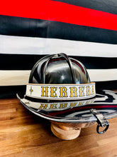 Load image into Gallery viewer, Firefighter Leather Helmet Band