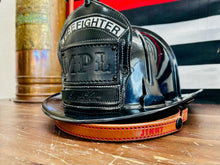 Load image into Gallery viewer, Firefighter Leather Chin Strap