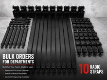 Load image into Gallery viewer, 10-Pack Firefighter Radio Strap Set | Radio Bucket + Anti-Sway