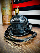 Load image into Gallery viewer, Firefighter Leather Chin Strap