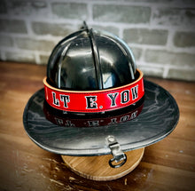 Load image into Gallery viewer, Firefighter Leather Helmet Band