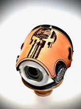 Load image into Gallery viewer, Firefighter SCBA Leather Mask Cover for Scott AV-3000 Mask (Personalized)