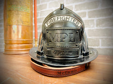 Load image into Gallery viewer, Firefighter Leather Chin Strap