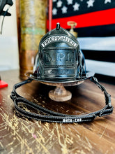 Load image into Gallery viewer, Firefighter Leather Chin Strap
