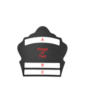 Load image into Gallery viewer, Custom Firefighter Helmet Shield-Personalized Leather Front for Fire Helmets