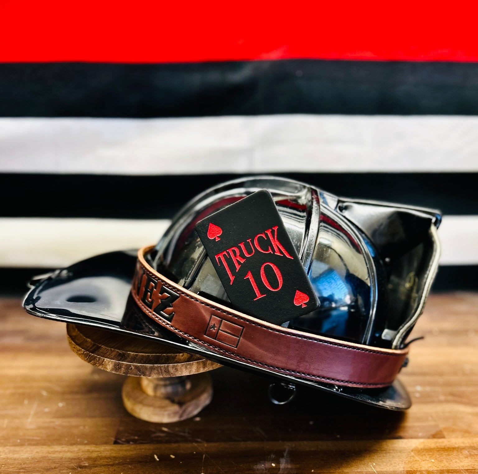 Firefighter Helmet Playing Card - Main Image