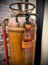 Load image into Gallery viewer, Leather Bunker Coat Lapel Mic Extender for Firefighter Turnout Gear