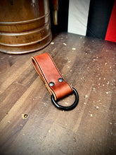 Load image into Gallery viewer, Firefighter Leather Truck Belt Accessory Loop