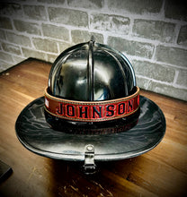 Load image into Gallery viewer, Firefighter Leather Helmet Band