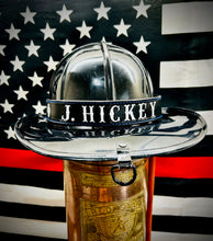 Load image into Gallery viewer, Firefighter Leather Helmet Band