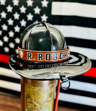 Load image into Gallery viewer, Firefighter Leather Helmet Band
