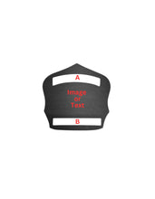 Load image into Gallery viewer, Custom Firefighter Helmet Shield-Personalized Leather Front for Fire Helmets