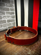 Load image into Gallery viewer, Truck Belt, Bunker Belt 2 inch Leather Firefighter Turnout Belt