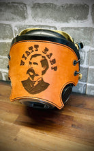 Load image into Gallery viewer, Firefighter SCBA Leather Mask Cover for Scott AV-3000 Mask (Personalized)