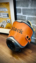 Load image into Gallery viewer, Firefighter SCBA Leather Mask Cover for MSA G-1 Mask (Personalized)