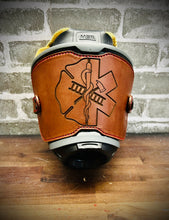 Load image into Gallery viewer, Firefighter SCBA Leather Mask Cover for MSA G-1 Mask (Personalized)