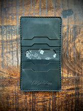 Load image into Gallery viewer, Bifold Black Leather Wallet