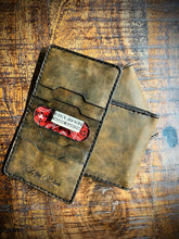 Load image into Gallery viewer, Bifold Brown Leather Wallet