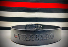 Load image into Gallery viewer, Firefighter Turnout Bunker 3 inch Leather Belt