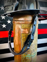 Load image into Gallery viewer, Firefighter Leather Chin Strap
