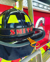 Load image into Gallery viewer, Firefighter Leather Helmet Band