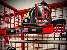 Load image into Gallery viewer, Firefighter Locker Name Plate