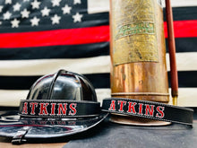Load image into Gallery viewer, Firefighter Leather Helmet Band