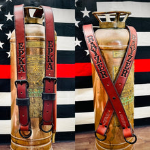 Load image into Gallery viewer, Firefighter X-Back Suspenders