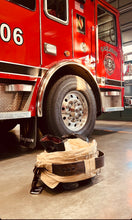 Load image into Gallery viewer, Firefighter Turnout Bunker 3 inch Leather Belt