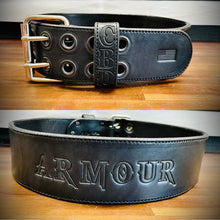 Load image into Gallery viewer, Firefighter Turnout Bunker 3 inch Leather Belt