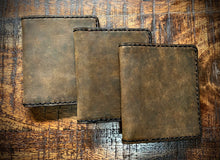 Load image into Gallery viewer, Bifold Brown Leather Wallet