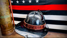 Load image into Gallery viewer, Firefighter Leather Helmet Band
