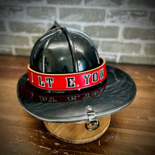 Load image into Gallery viewer, Firefighter Leather Helmet Band
