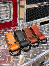 Load image into Gallery viewer, Firefighter Leather Truck Belt Accessory Loop
