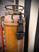 Load image into Gallery viewer, Leather Bunker Coat Lapel Mic Extender for Firefighter Turnout Gear
