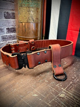 Load image into Gallery viewer, Firefighter Leather Truck Belt Accessory Loop
