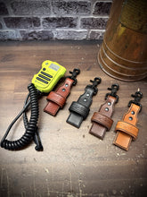 Load image into Gallery viewer, Leather Bunker Coat Lapel Mic Extender for Firefighter Turnout Gear
