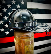 Load image into Gallery viewer, Firefighter Leather Helmet Band
