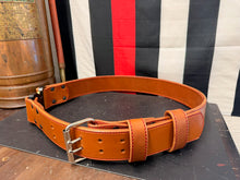 Load image into Gallery viewer, Truck Belt, Bunker Belt 2 inch Leather Firefighter Turnout Belt
