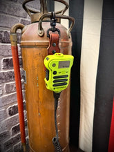 Load image into Gallery viewer, Leather Bunker Coat Lapel Mic Extender for Firefighter Turnout Gear
