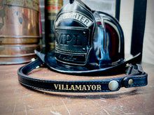 Load image into Gallery viewer, Firefighter Leather Chin Strap
