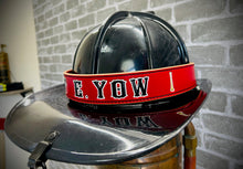 Load image into Gallery viewer, Firefighter Leather Helmet Band
