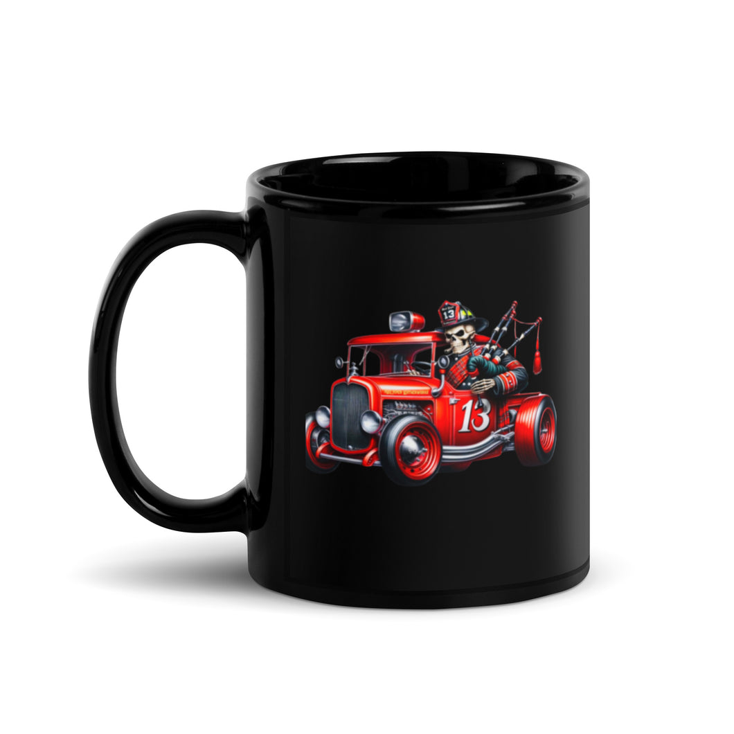 Mad Piper Leatherworks Engine 13 Mug