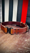 Load and play video in Gallery viewer, Truck Belt, Bunker Belt 2 inch Leather Firefighter Turnout Belt
