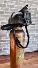 Load and play video in Gallery viewer, Firefighter Leather Chin Strap-Ready To Ship
