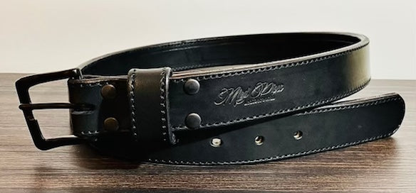 Heavy Duty Leather Belt w/ EDC Option