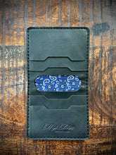 Load image into Gallery viewer, Bifold Black Leather Wallet
