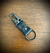 Load image into Gallery viewer, Leather HK Clip Keychain-Ready To Ship
